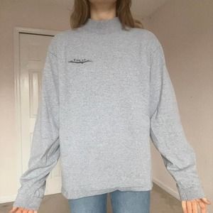 Grey long sleeve allens creek park tee